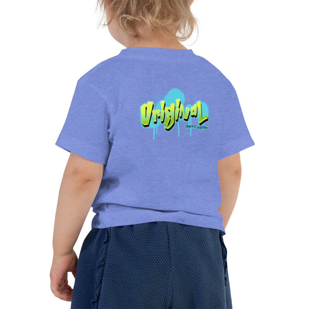 Original made with love - Toddler Short Sleeve Tee (back print)