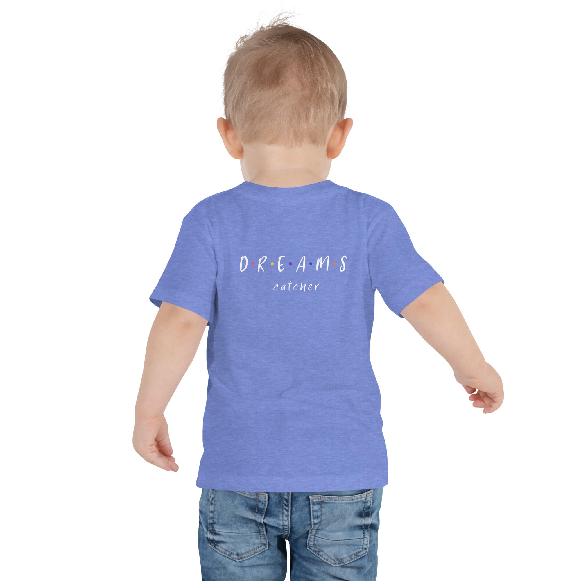 Dreams catcher - Toddler Short Sleeve Tee (back print)