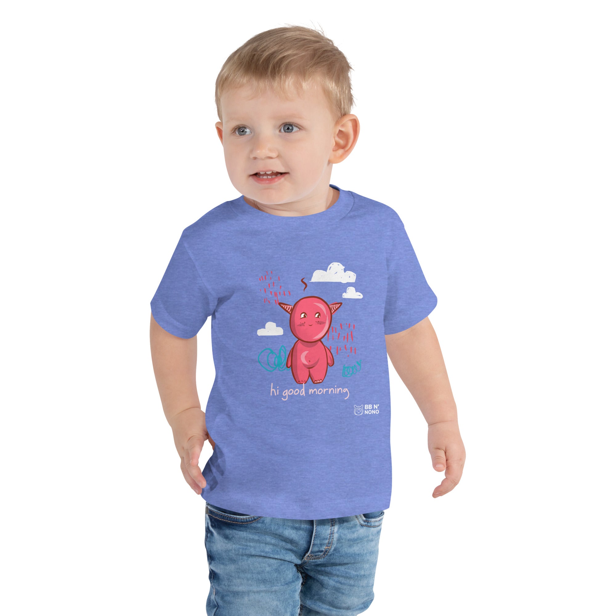 Cute Little monster - Toddler Short Sleeve Tee