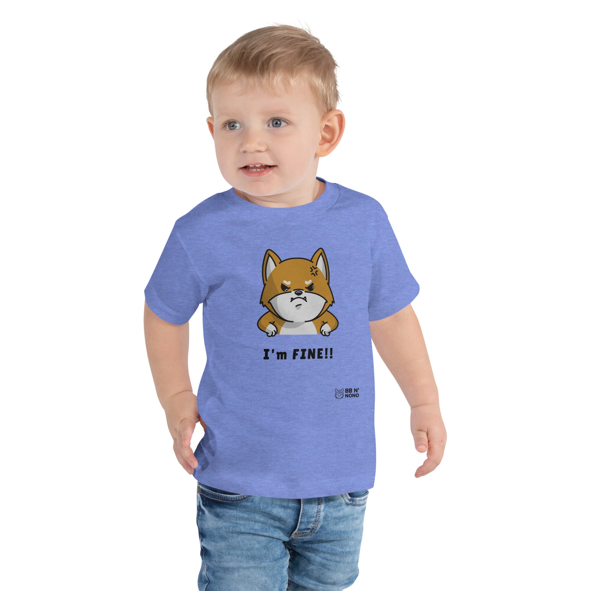 I'm fine - Toddler Short Sleeve Tee