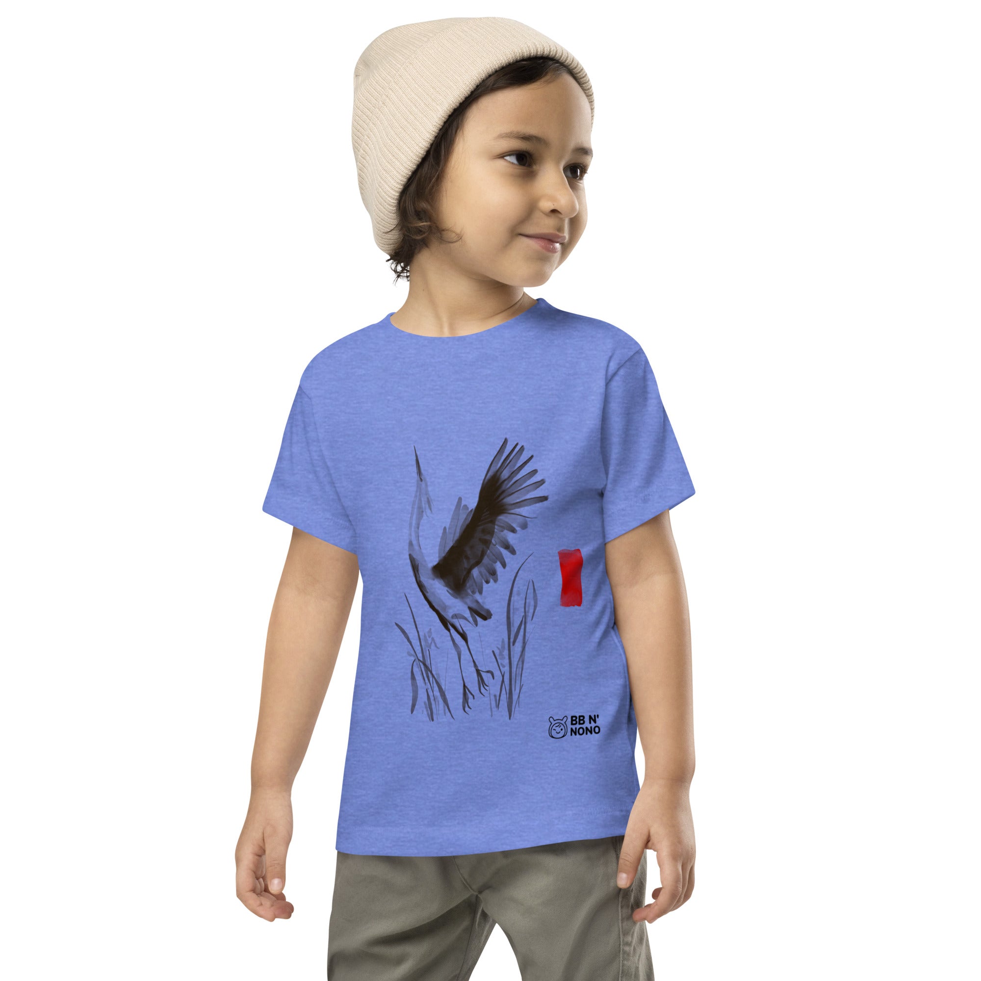 Sumi-e style - Toddler Short Sleeve Tee