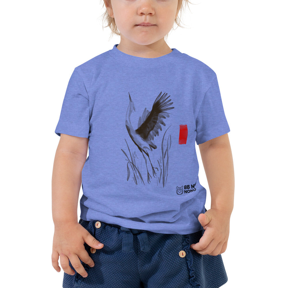 Sumi-e style - Toddler Short Sleeve Tee