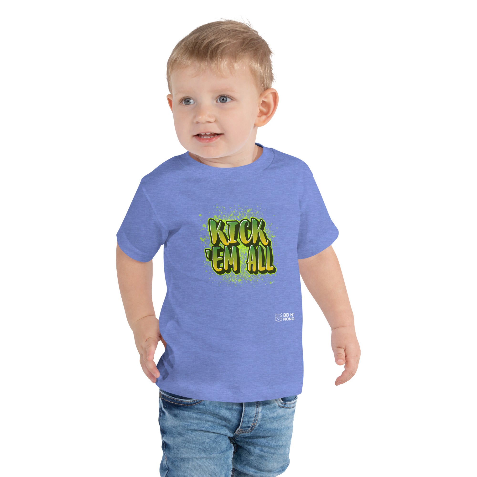 Kick'em all - Toddler Short Sleeve Tee