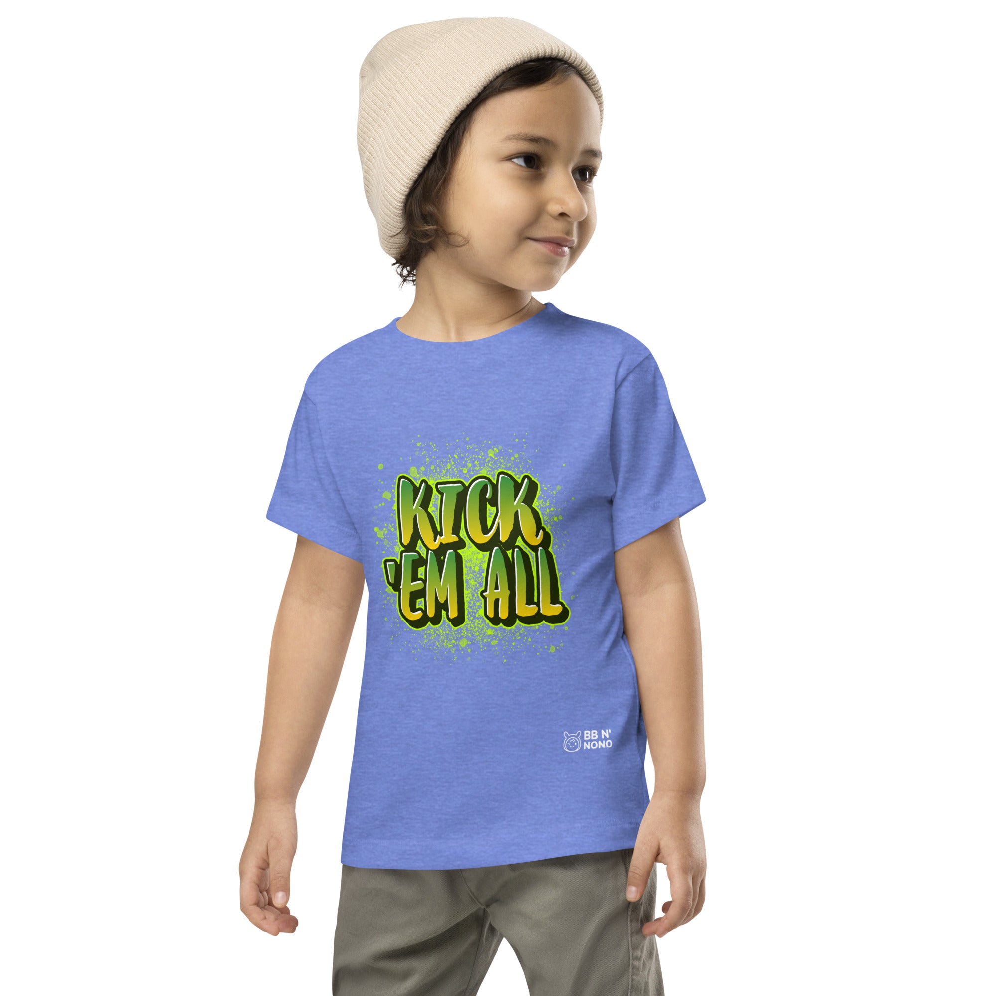 Kick'em all - Toddler Short Sleeve Tee