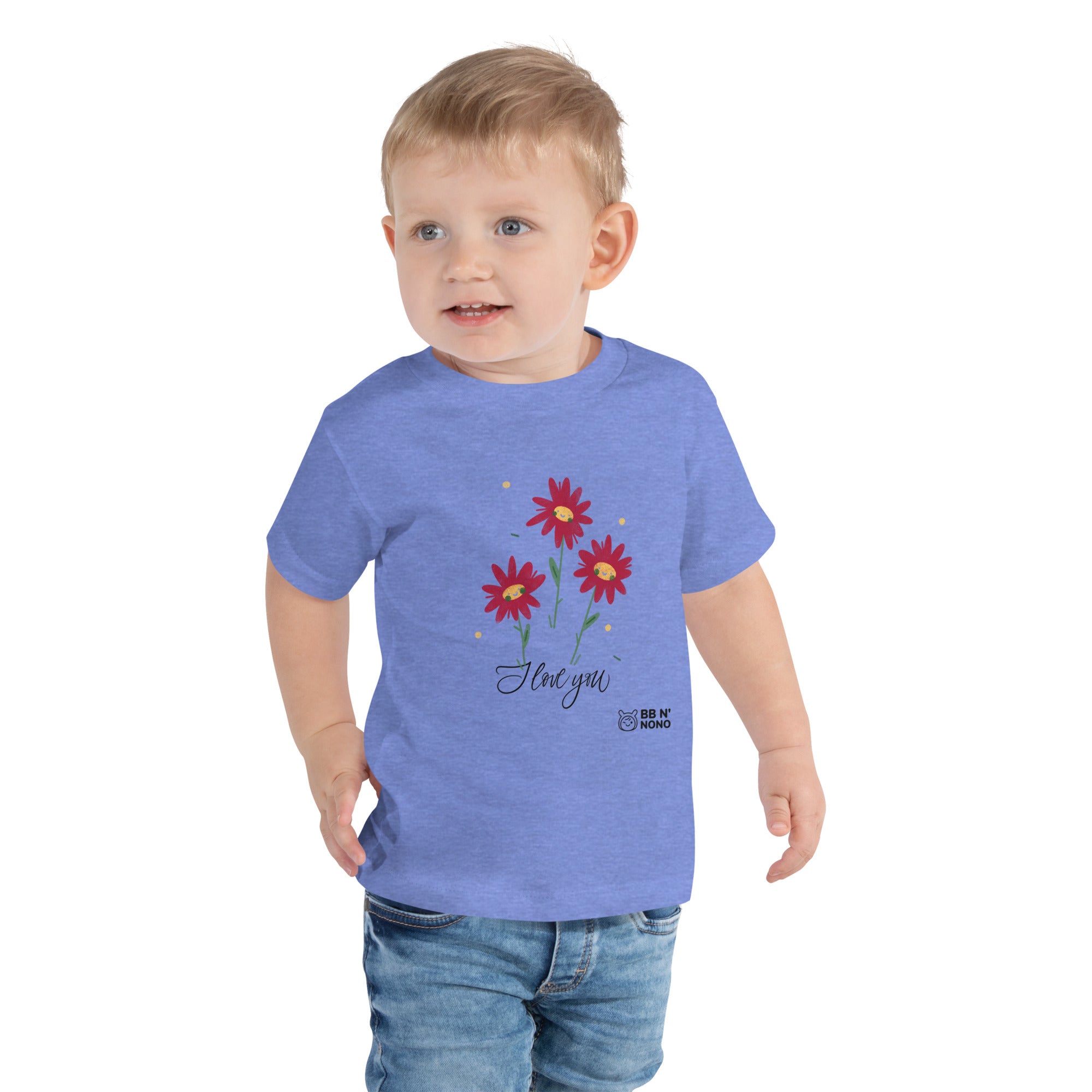 I love You - Toddler Short Sleeve Tee