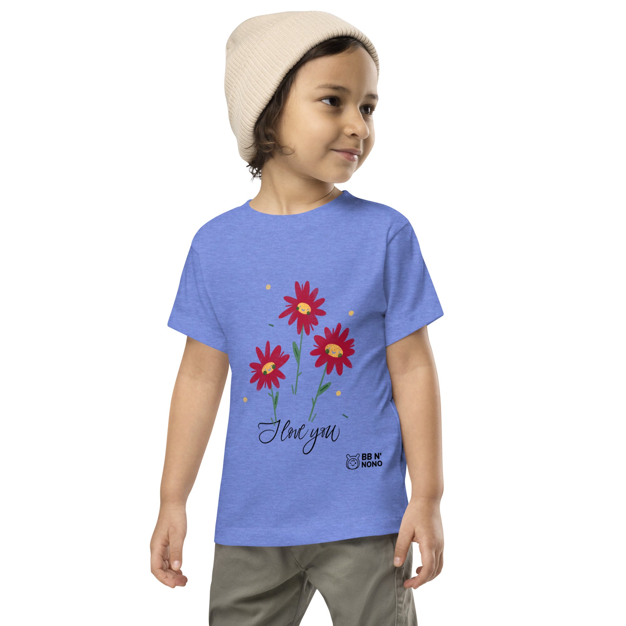 I love You - Toddler Short Sleeve Tee