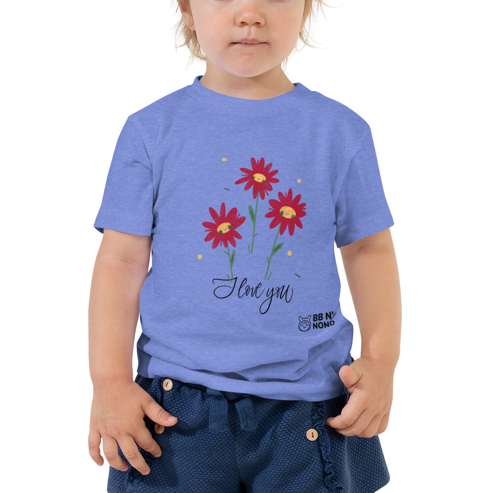 I love You - Toddler Short Sleeve Tee