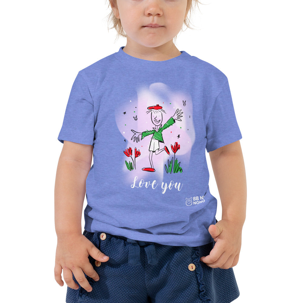 Love you - Toddler Short Sleeve Tee