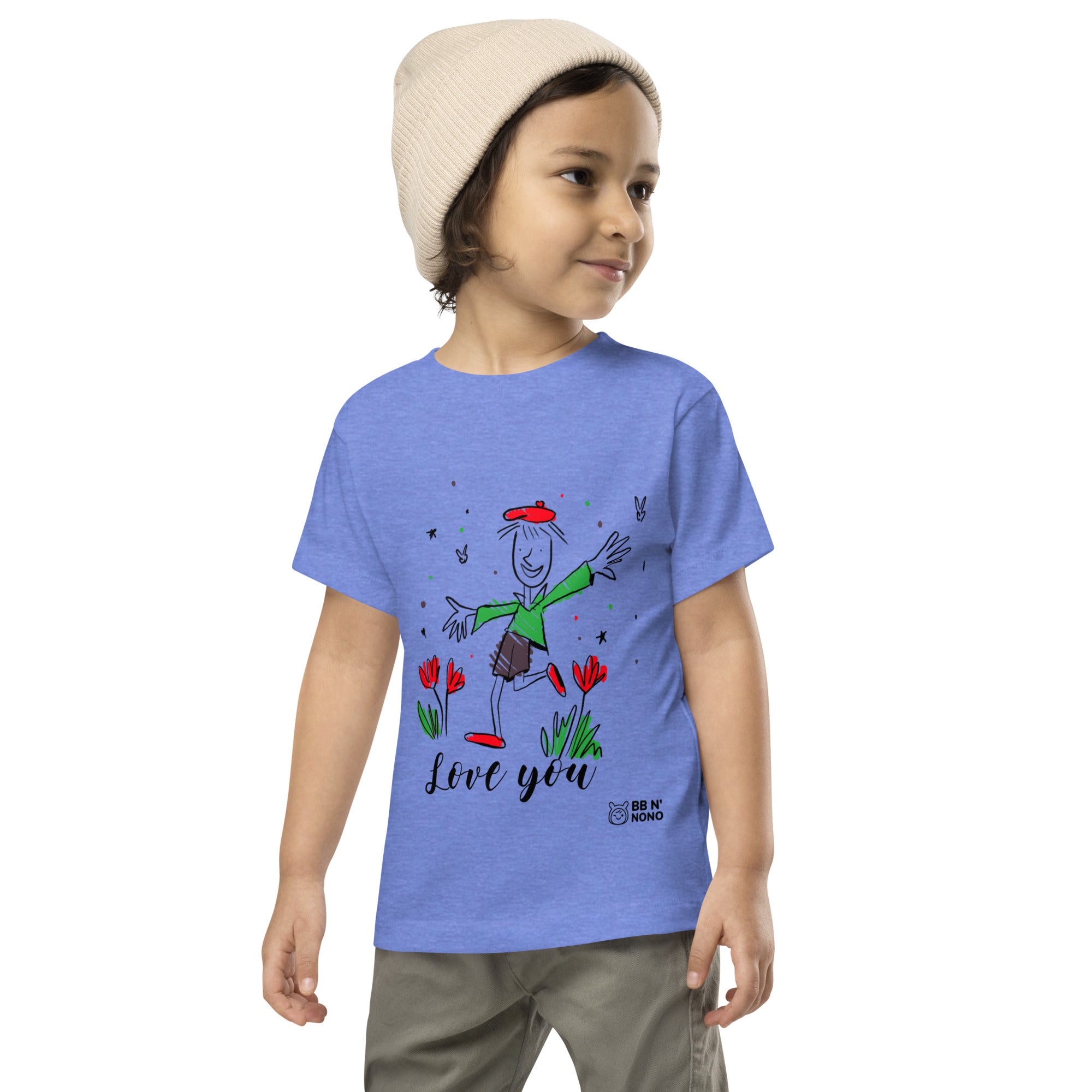 Love you - Toddler Short Sleeve Tee