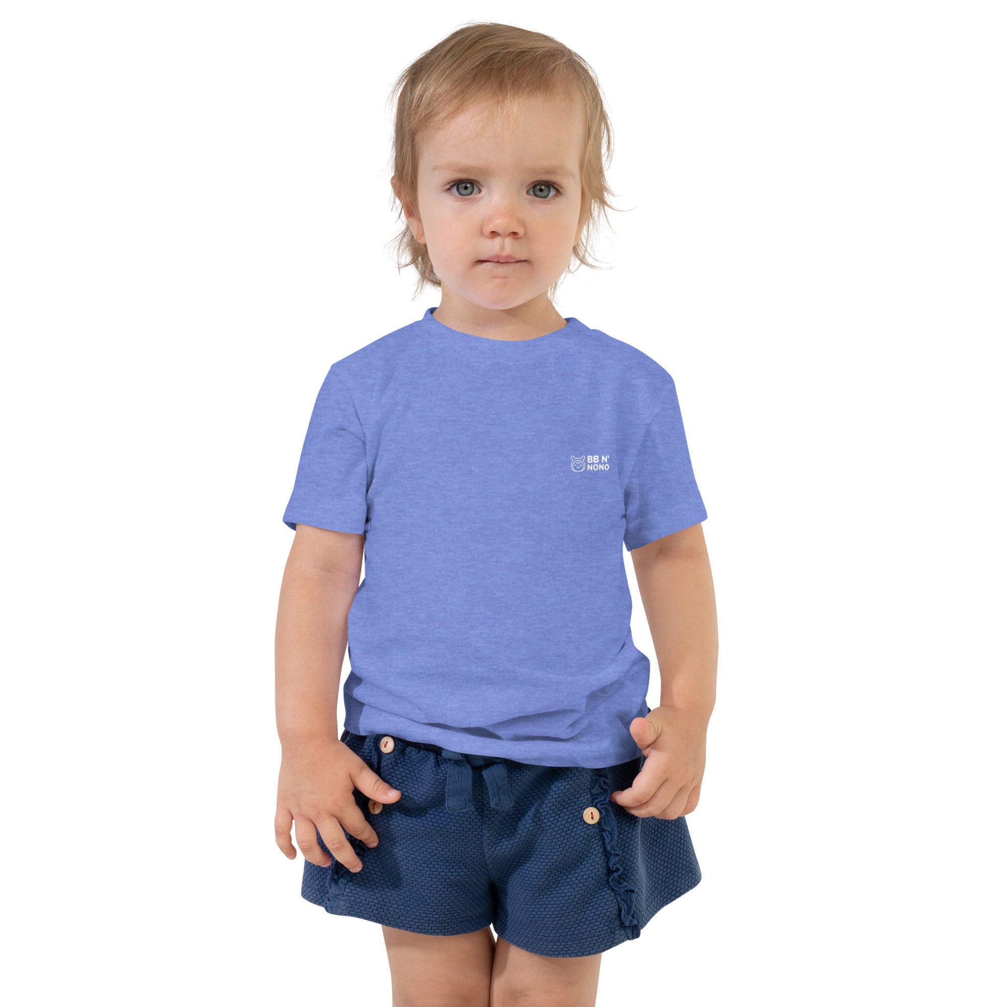 Fun in nature with logo - Toddler Short Sleeve Tee (back print)