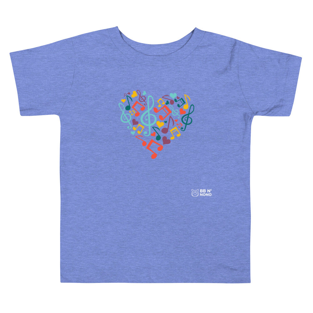 Symphonic Love Notes - Toddler Short Sleeve Tee