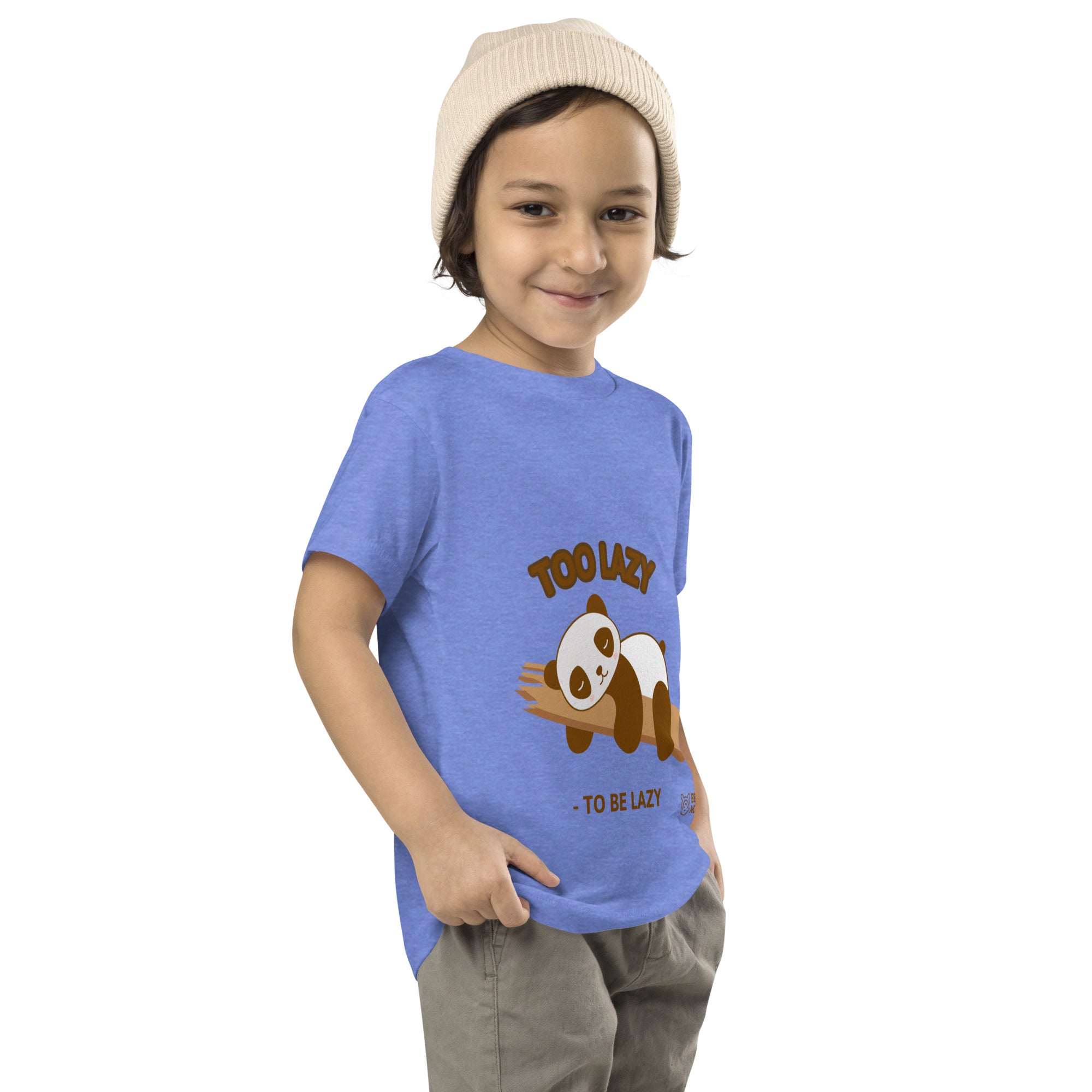 Too lazy to be lazy - Toddler Short Sleeve Tee