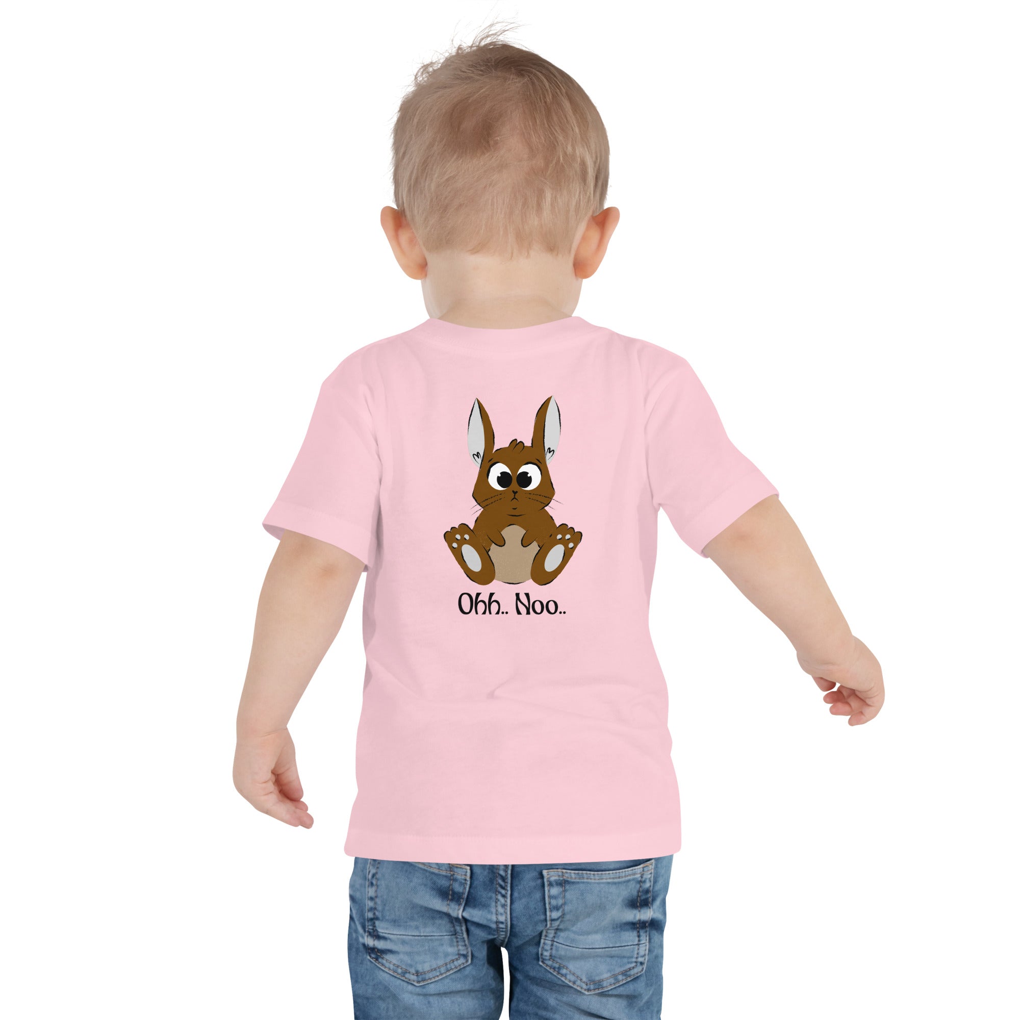 Ohh Noo - Toddler Short Sleeve Tee (back print)