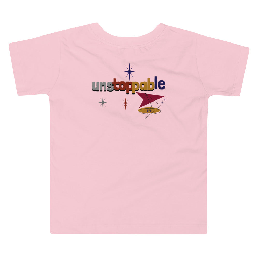 Unstoppable - Toddler Short Sleeve Tee (back print)