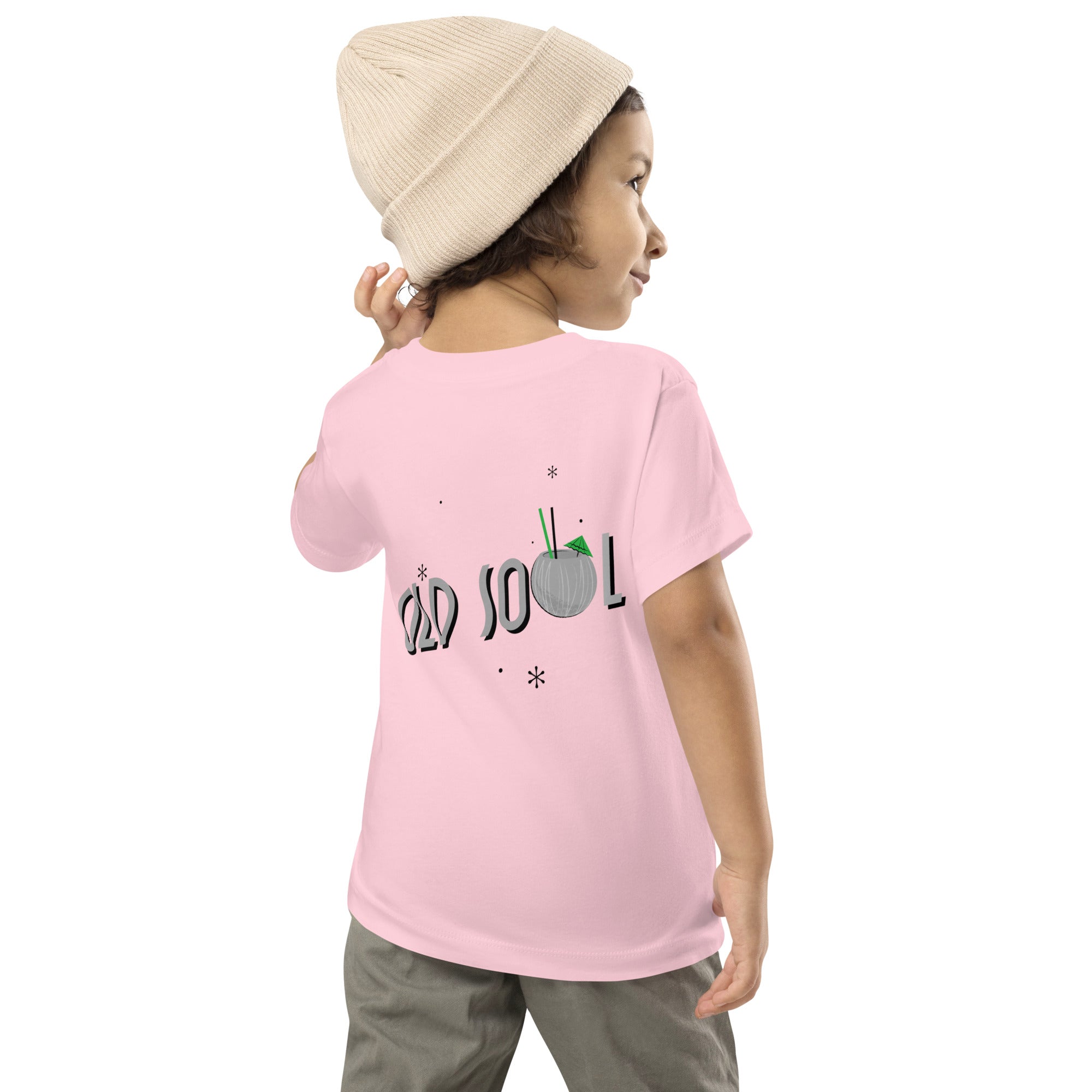 Old Soul - Toddler Short Sleeve Tee (back print)