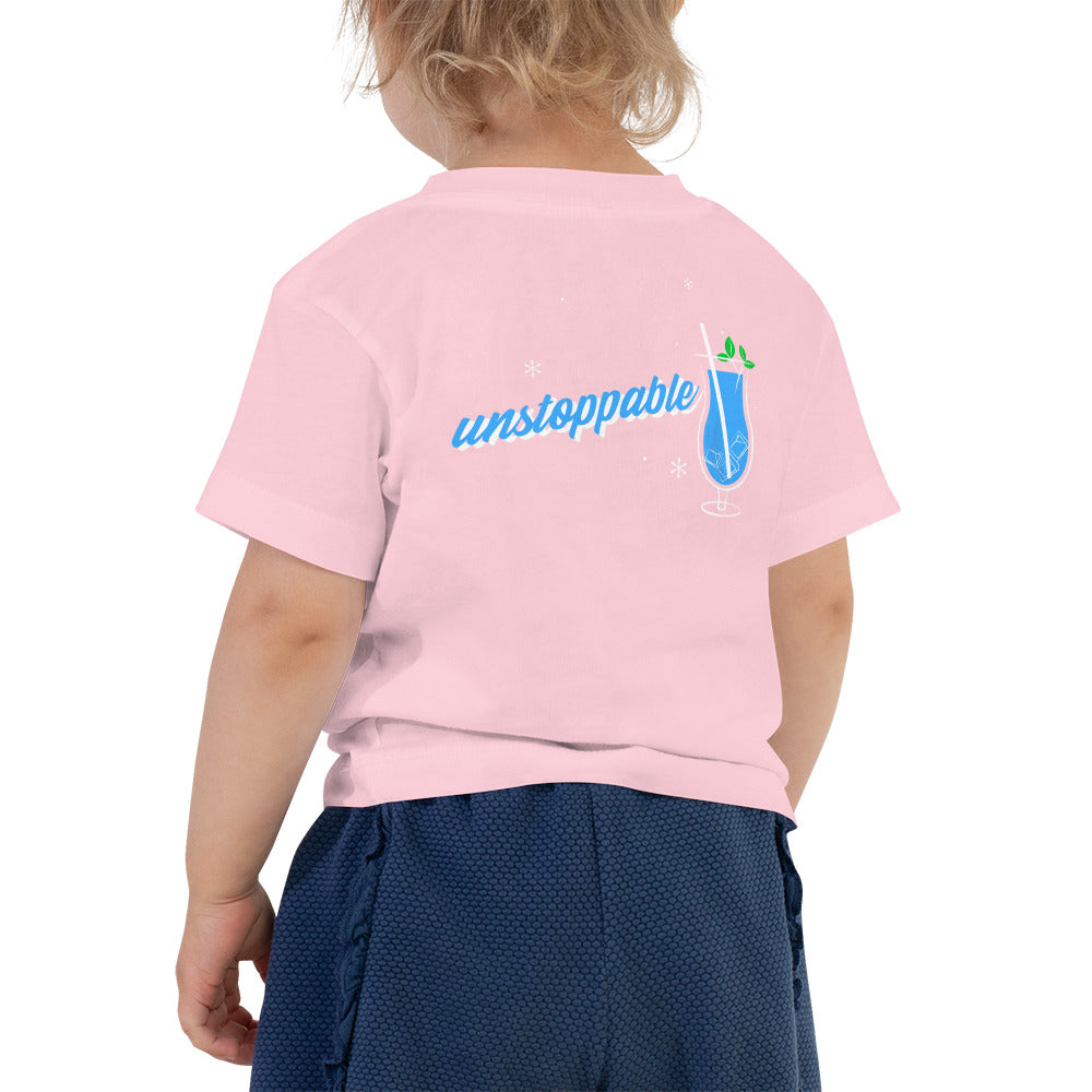 Unstoppable V - Toddler Short Sleeve Tee (back print)