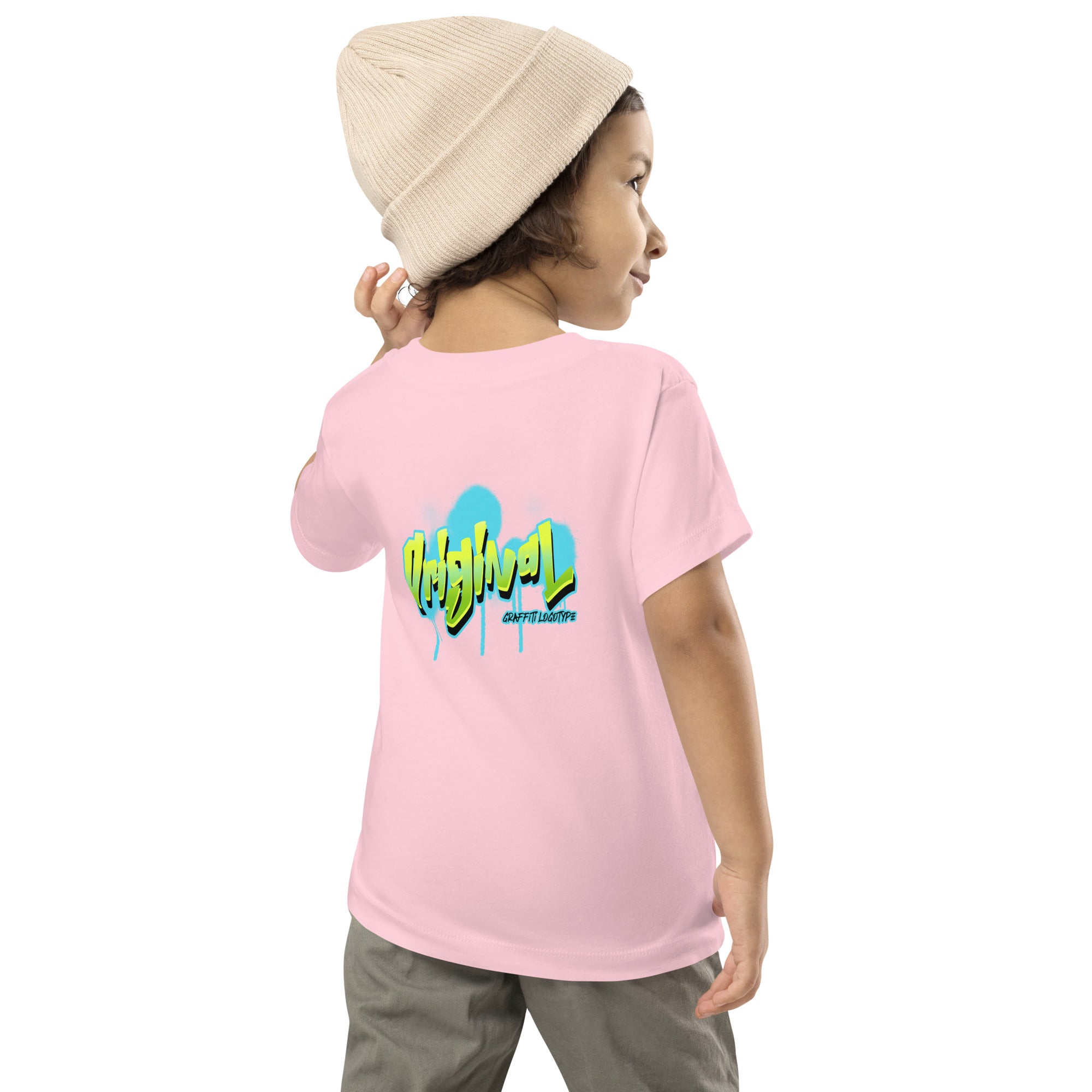 Original made with love - Toddler Short Sleeve Tee (back print)