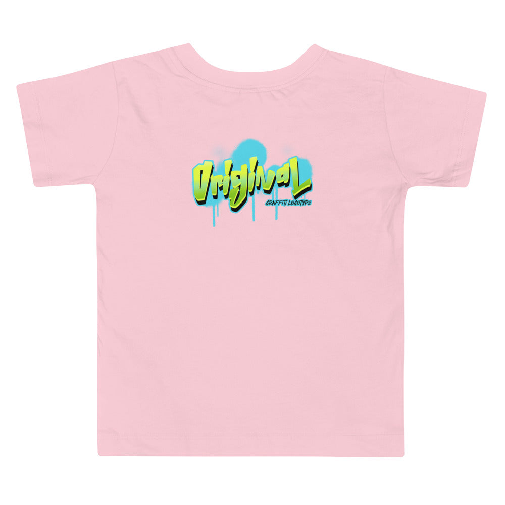 Original made with love - Toddler Short Sleeve Tee (back print)