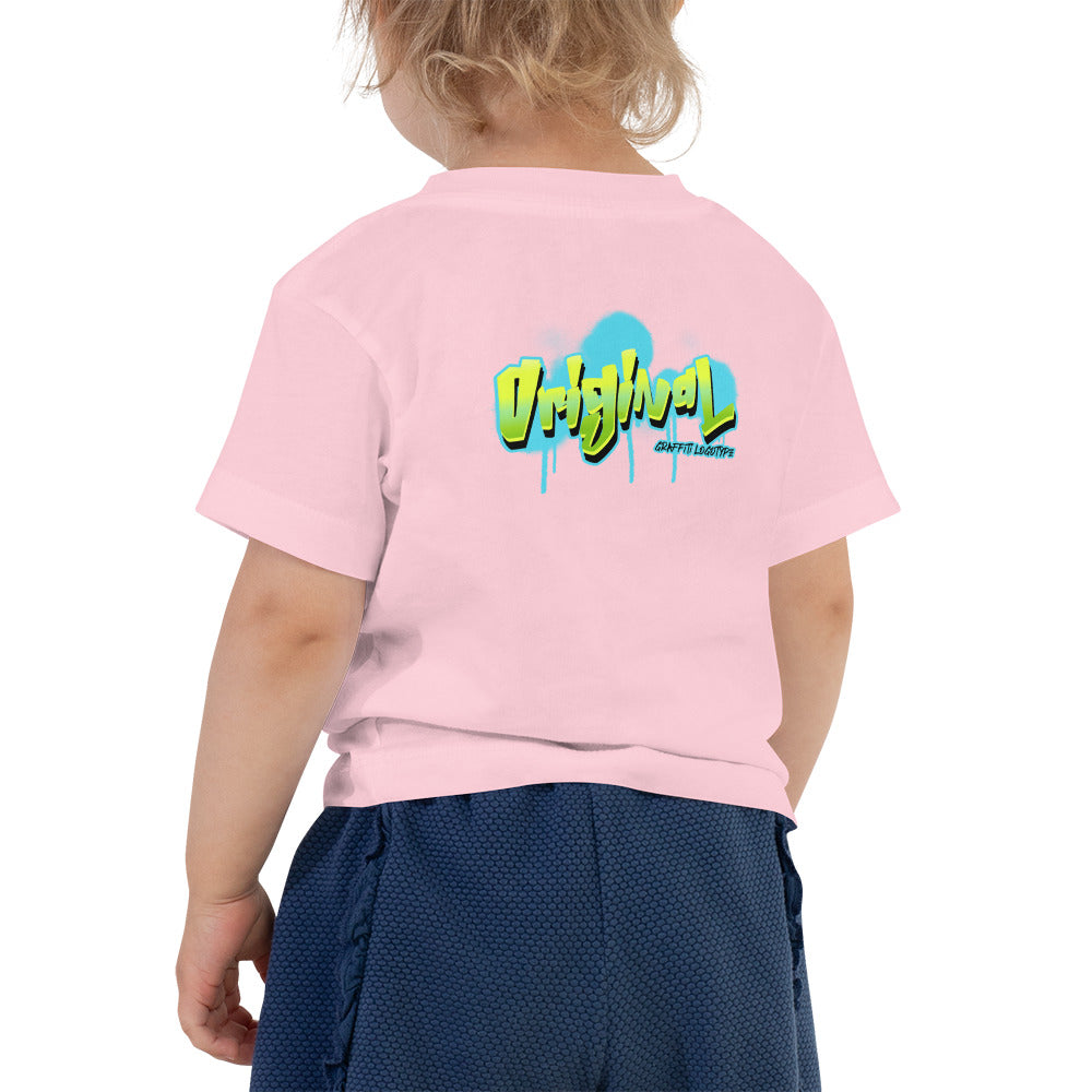 Original made with love - Toddler Short Sleeve Tee (back print)