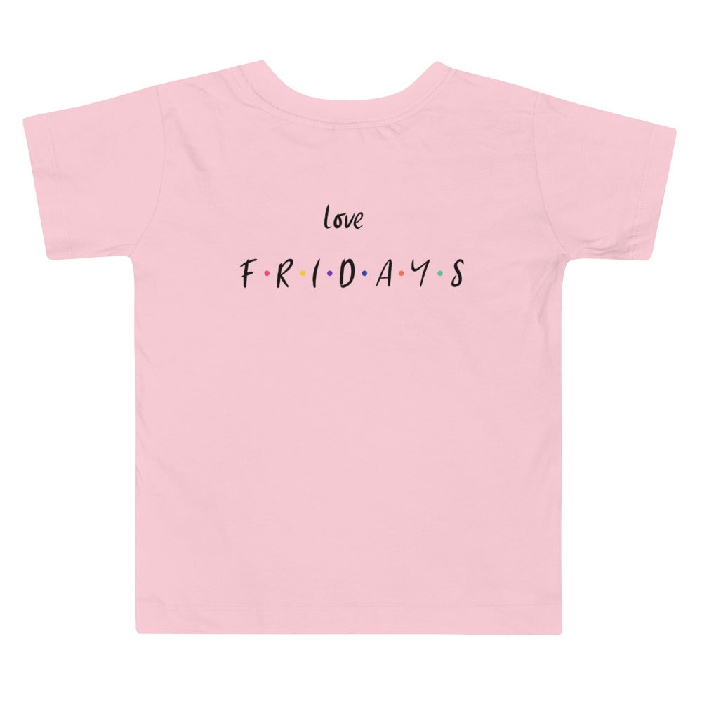 Love Fridays - Toddler Short Sleeve Tee (back print)