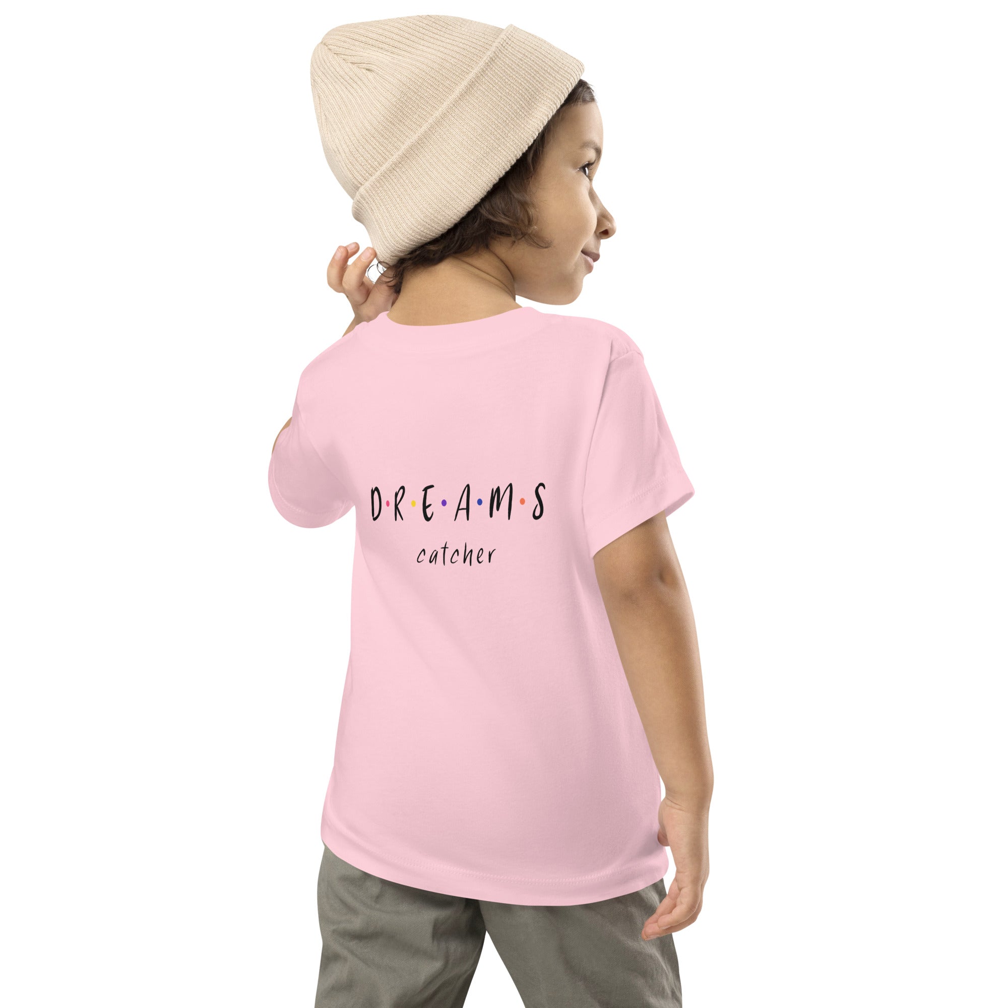 Dreams catcher - Toddler Short Sleeve Tee (back print)