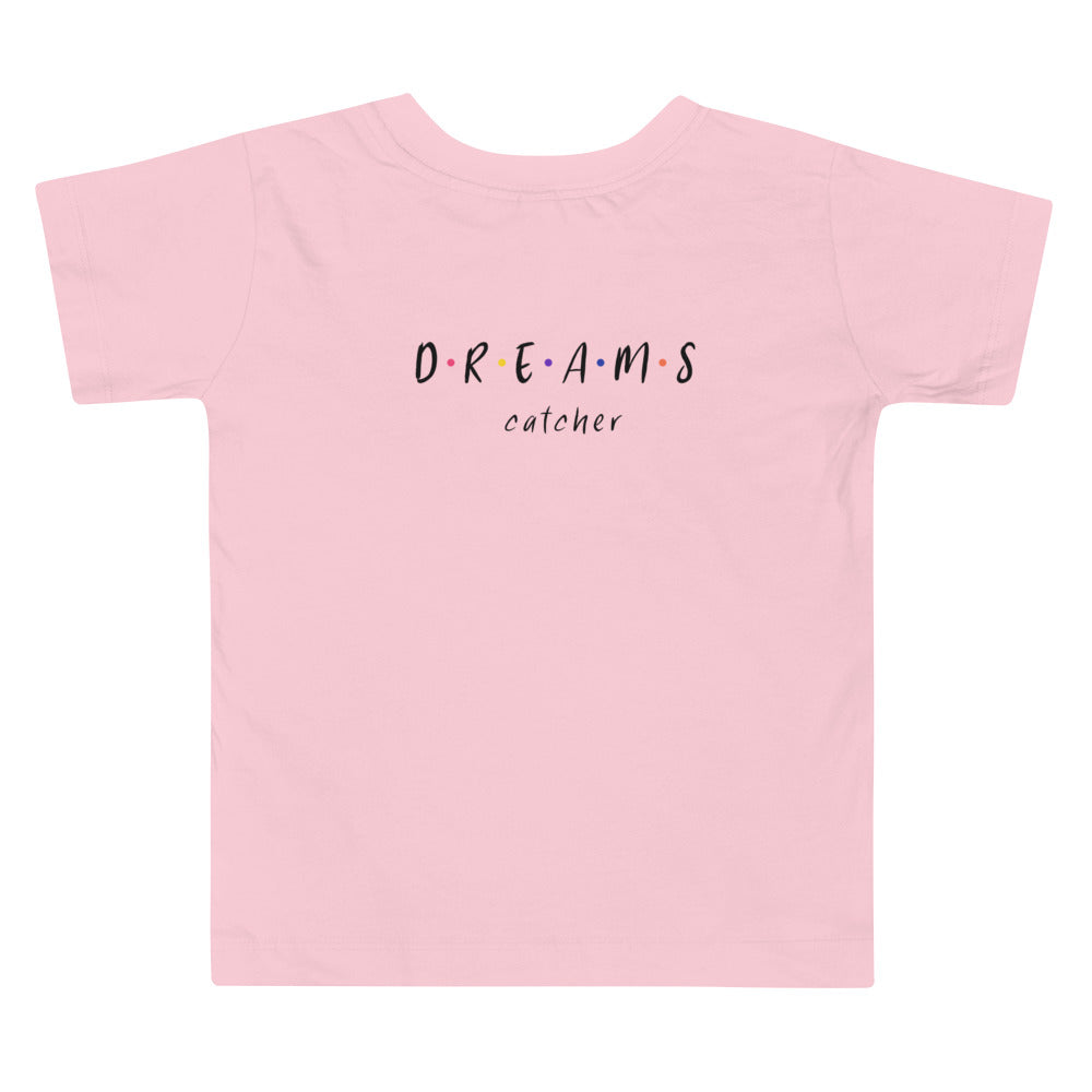 Dreams catcher - Toddler Short Sleeve Tee (back print)