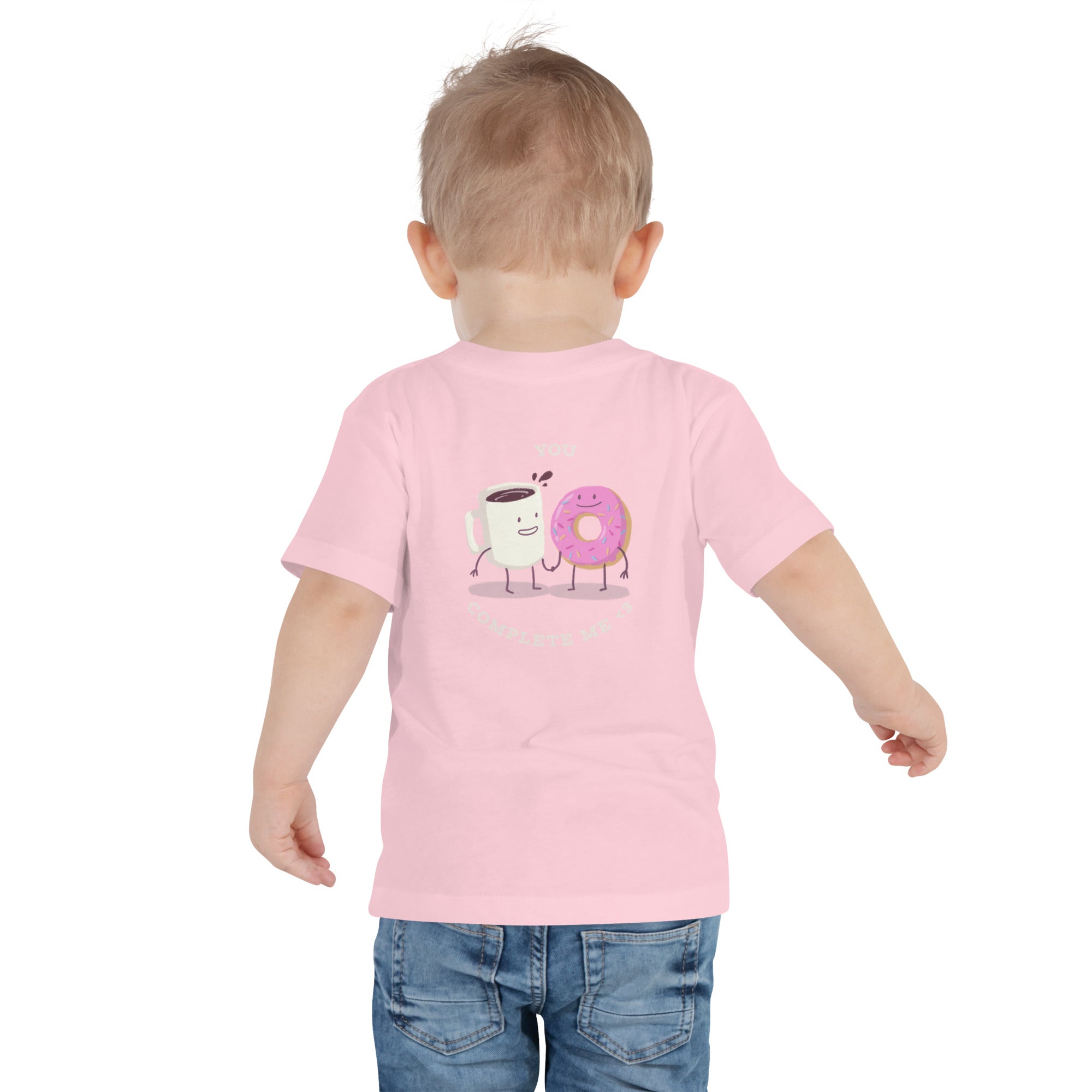 You complete me - Toddler Short Sleeve Tee (back print)