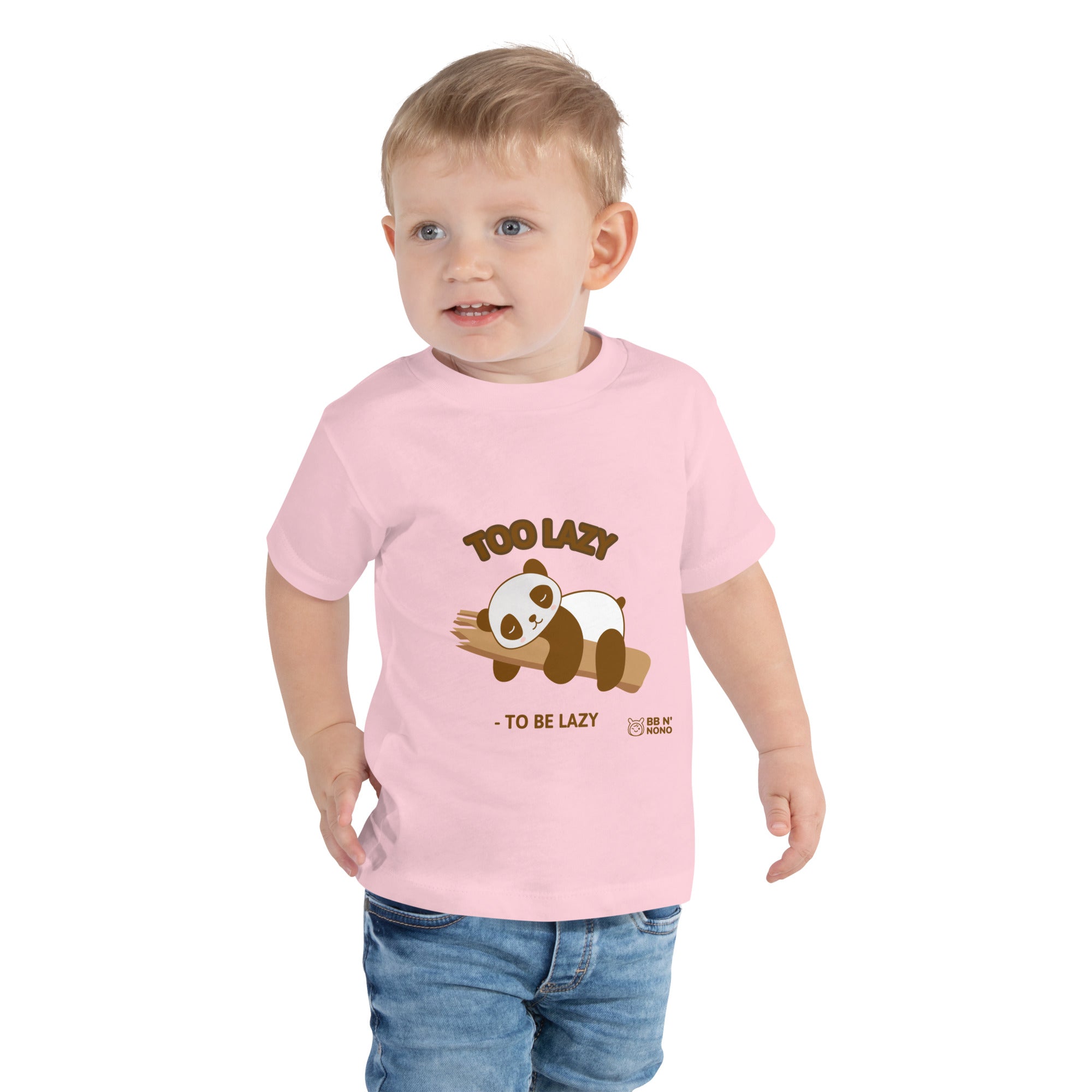 Too lazy to be lazy - Toddler Short Sleeve Tee