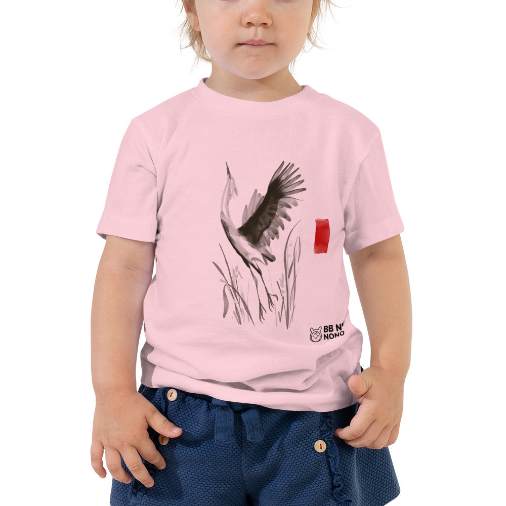 Sumi-e style - Toddler Short Sleeve Tee