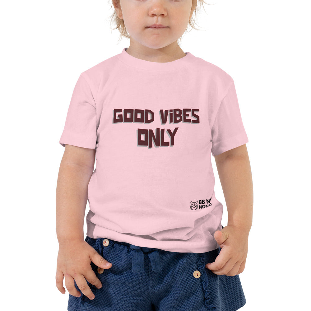 Good vibes only - Toddler Short Sleeve Tee