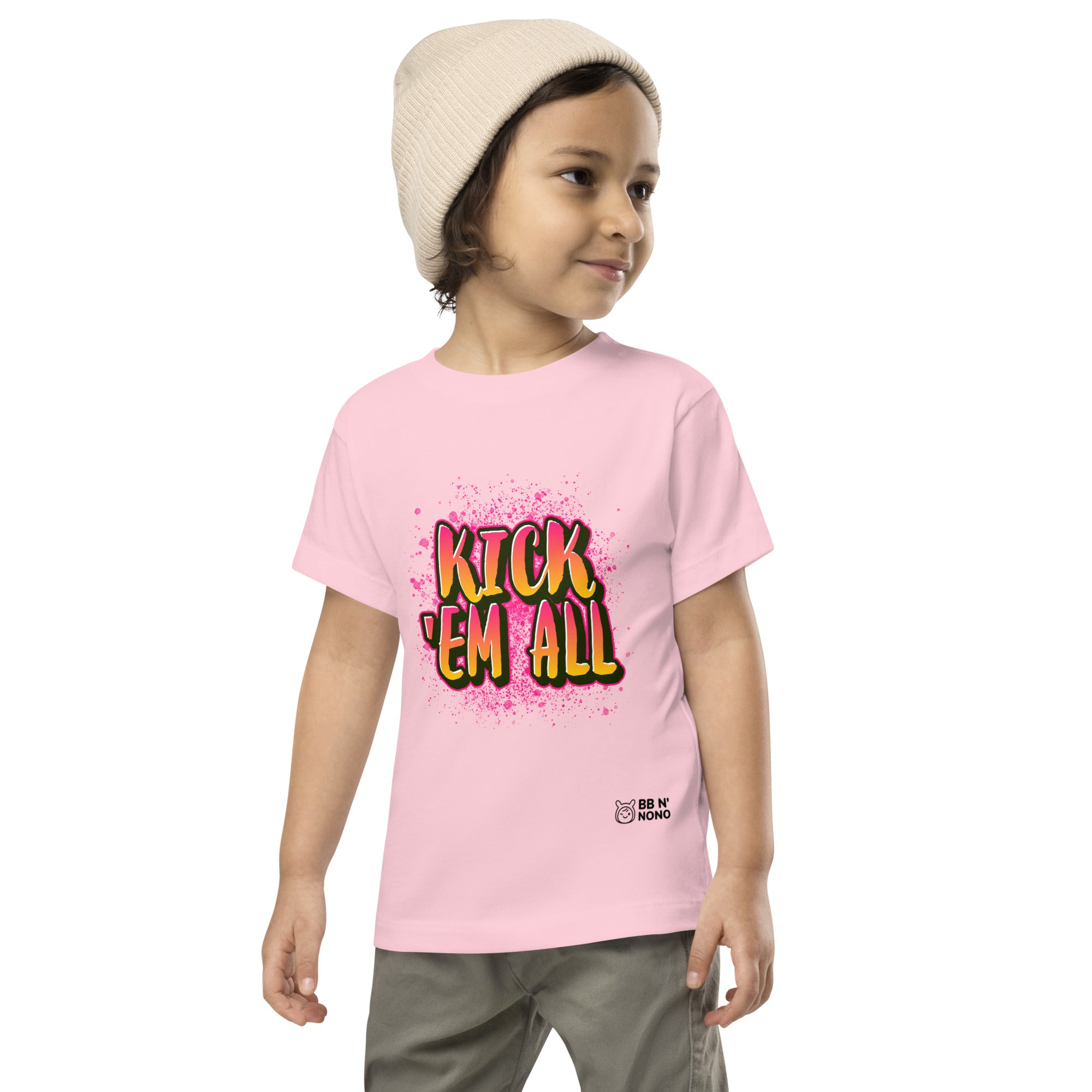 Kick'em all - Toddler Short Sleeve Tee