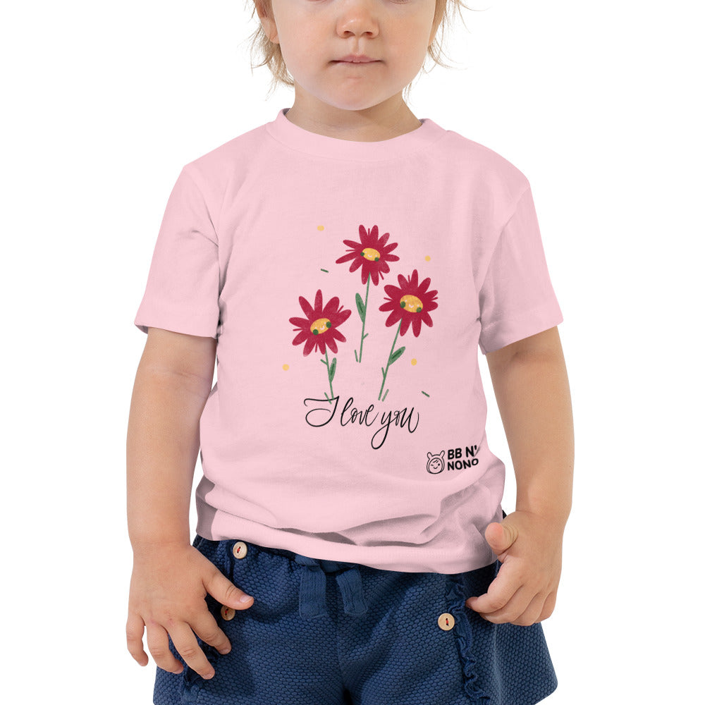 I love You - Toddler Short Sleeve Tee