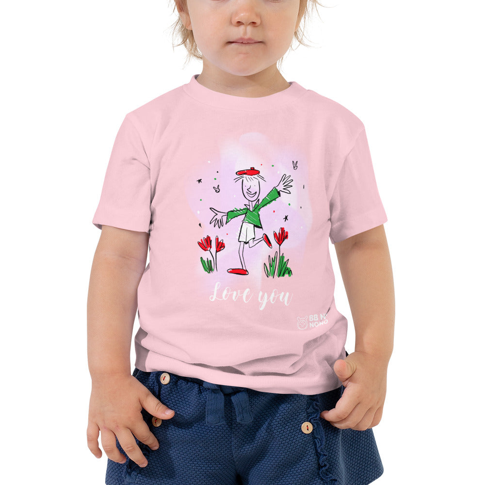 Love you - Toddler Short Sleeve Tee