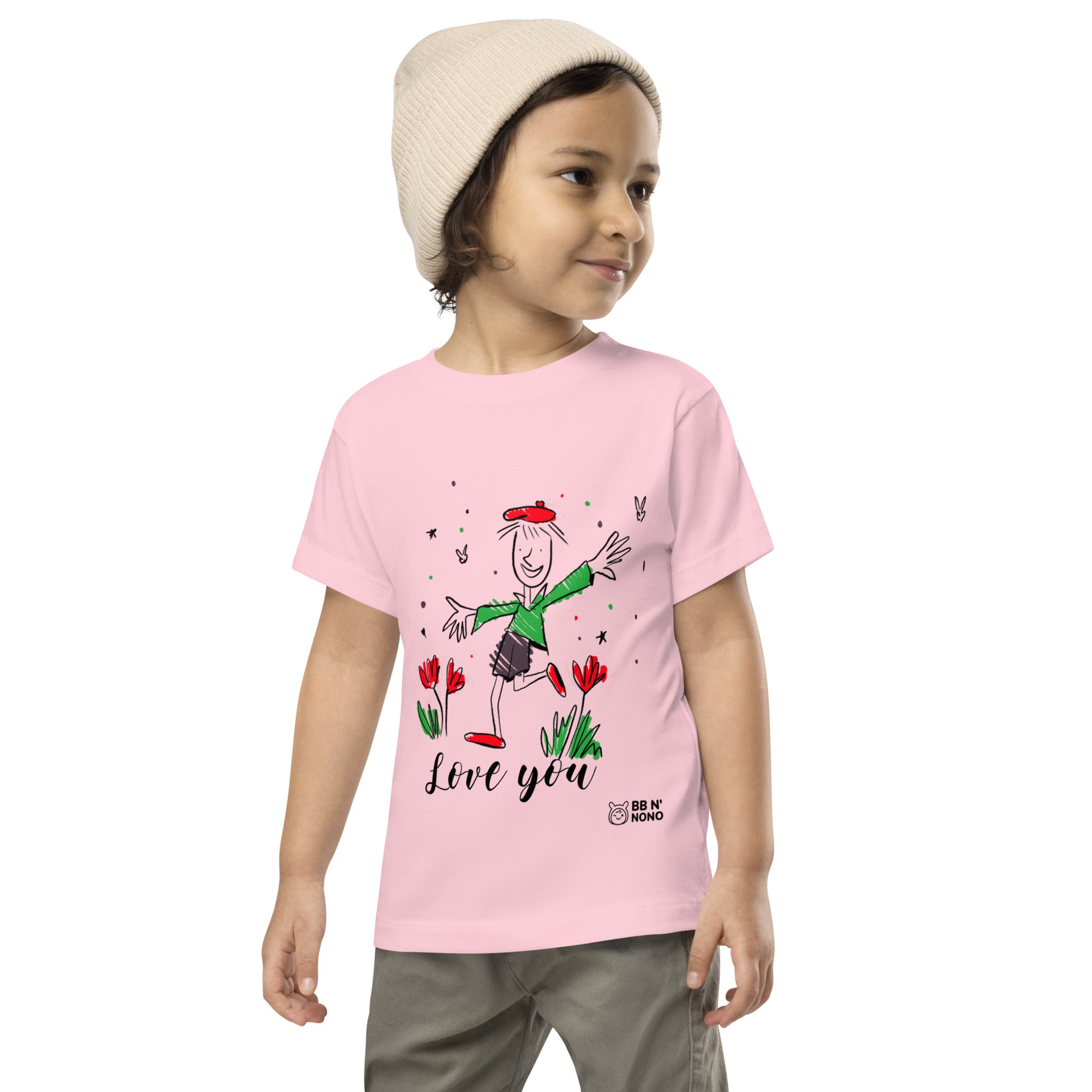 Love you - Toddler Short Sleeve Tee