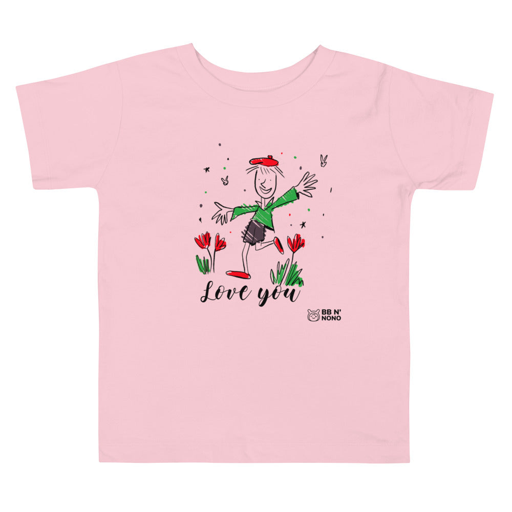 Love you - Toddler Short Sleeve Tee