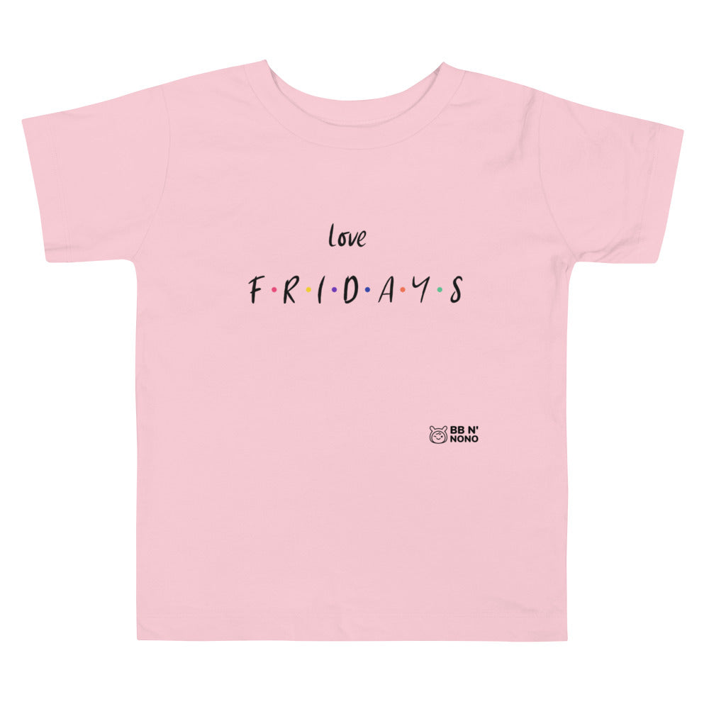 Love Fridays - Toddler Short Sleeve Tee