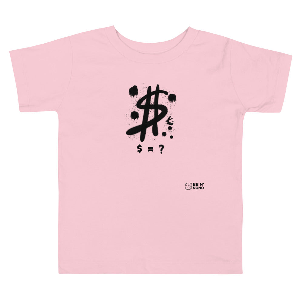 $ = ? - Toddler Short Sleeve Tee