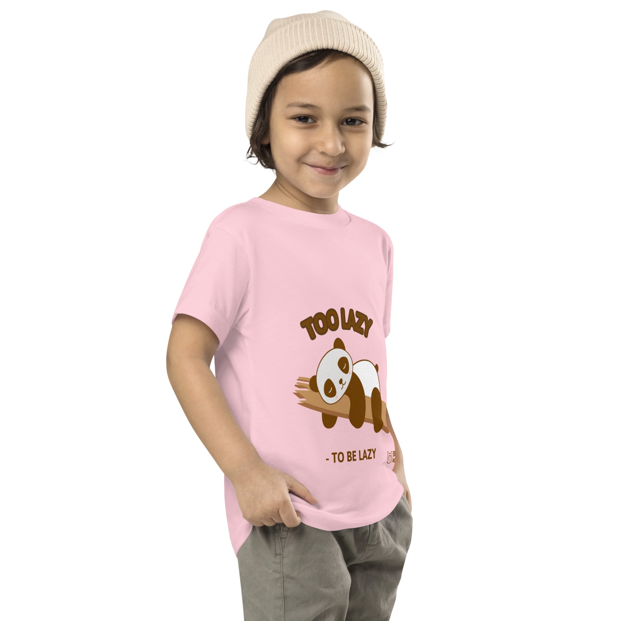 Too lazy to be lazy - Toddler Short Sleeve Tee