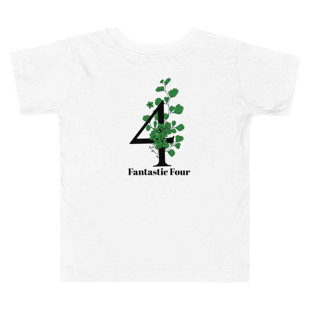 Fantastic Four - Toddler Short Sleeve Tee (back print)