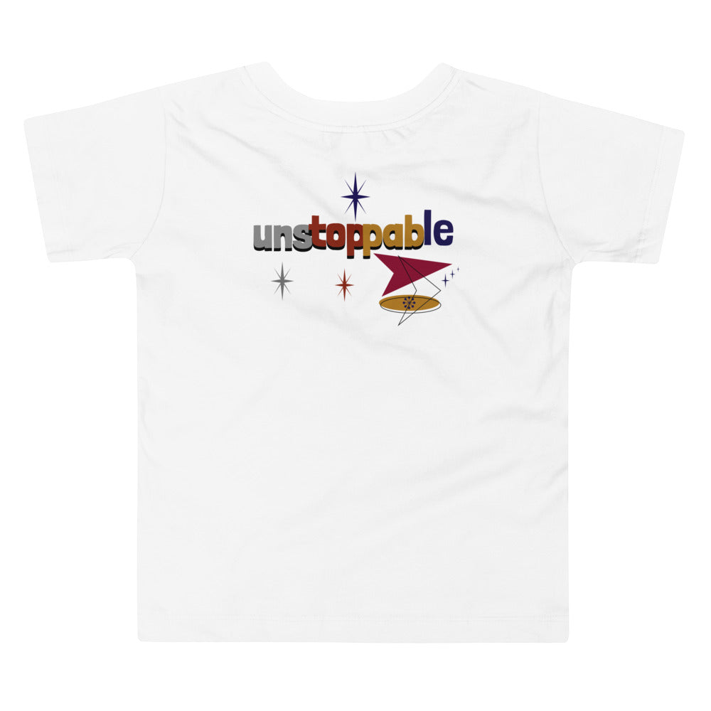 Unstoppable - Toddler Short Sleeve Tee (back print)