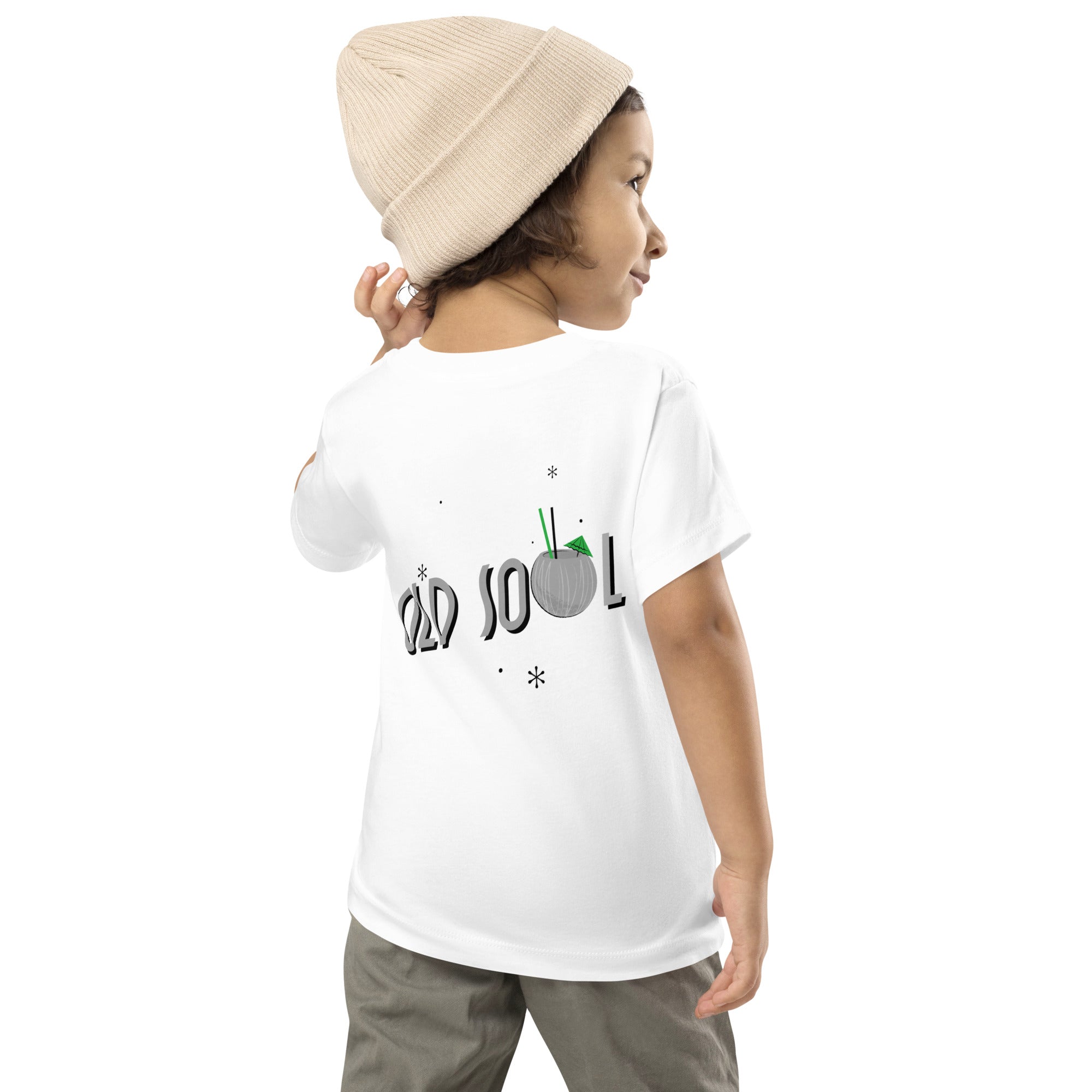 Old Soul - Toddler Short Sleeve Tee (back print)