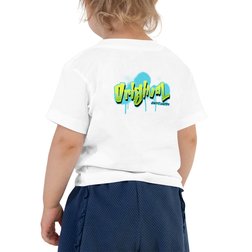 Original made with love - Toddler Short Sleeve Tee (back print)