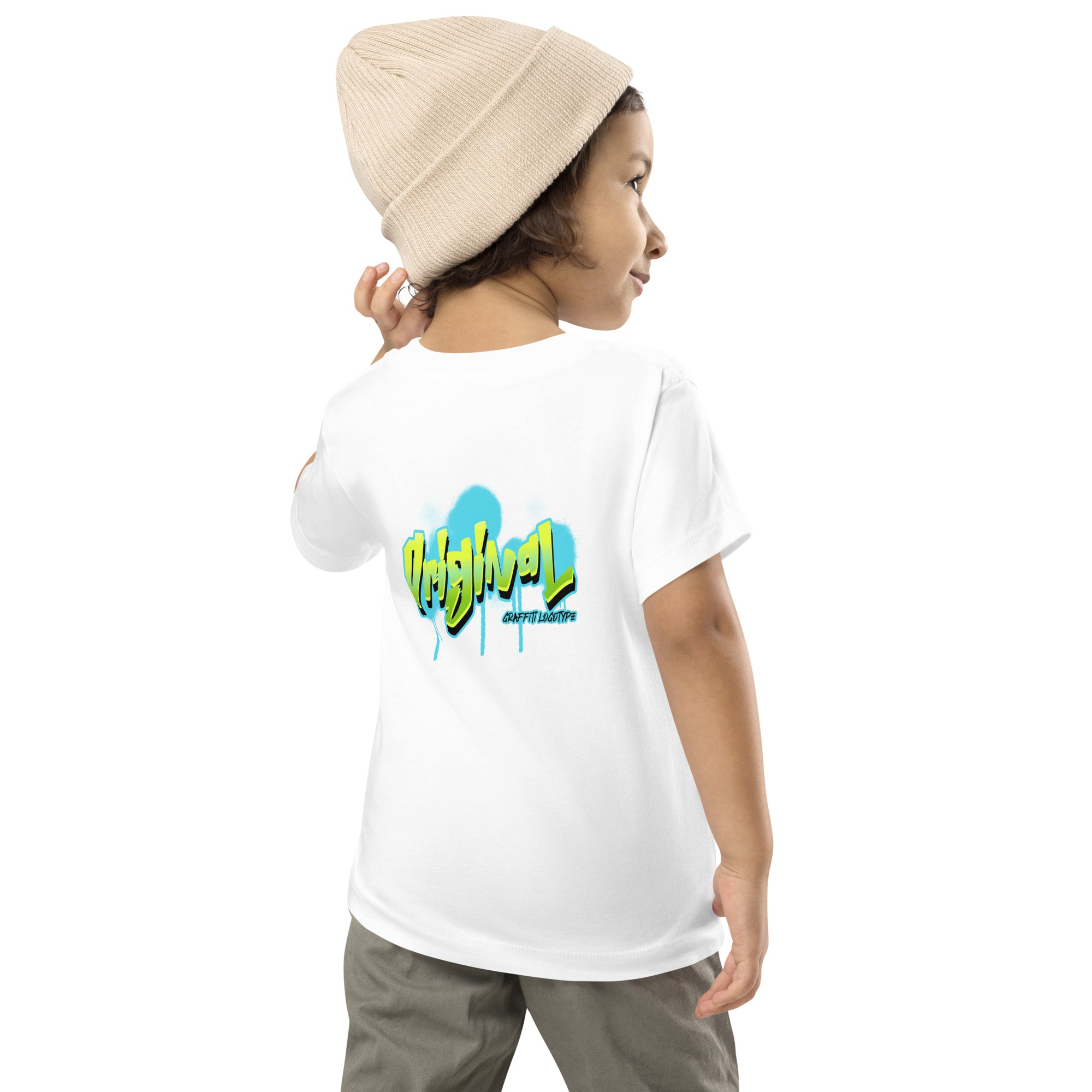 Original made with love - Toddler Short Sleeve Tee (back print)