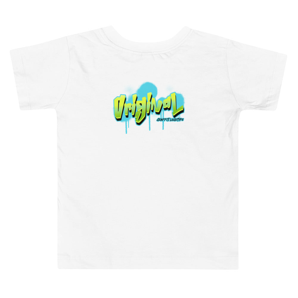 Original made with love - Toddler Short Sleeve Tee (back print)