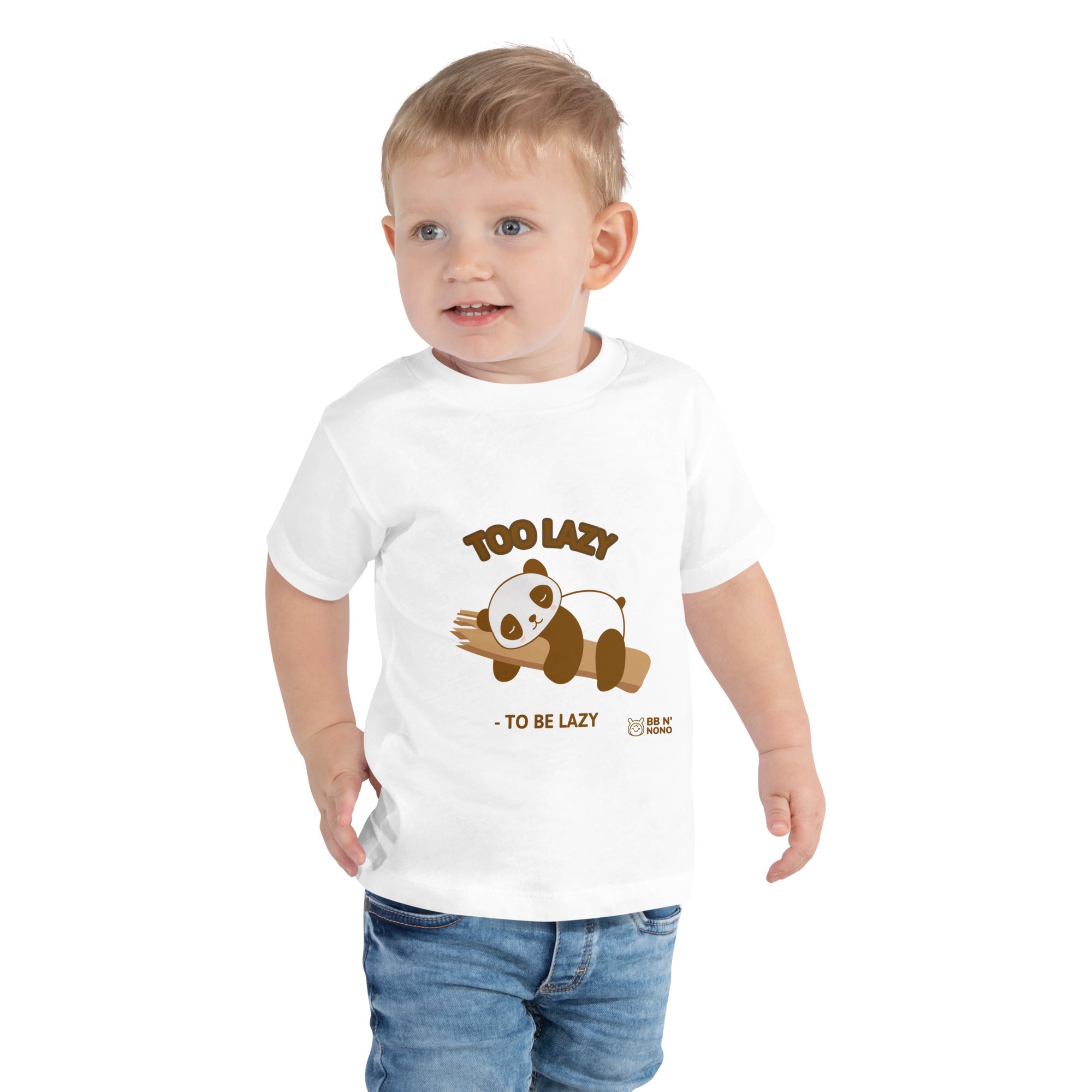 Too lazy to be lazy - Toddler Short Sleeve Tee