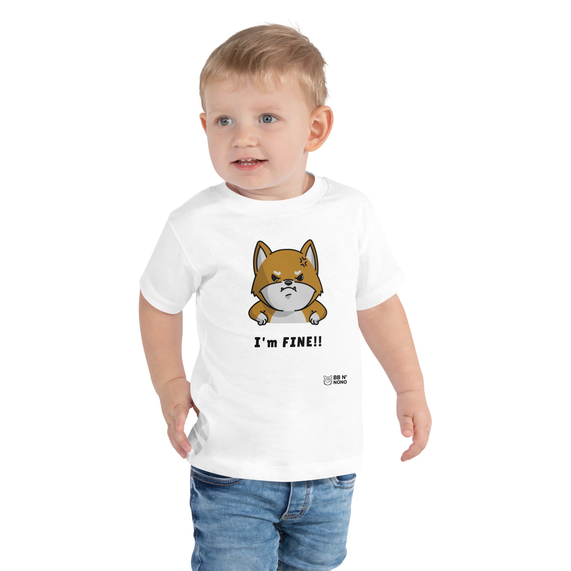 I'm fine - Toddler Short Sleeve Tee