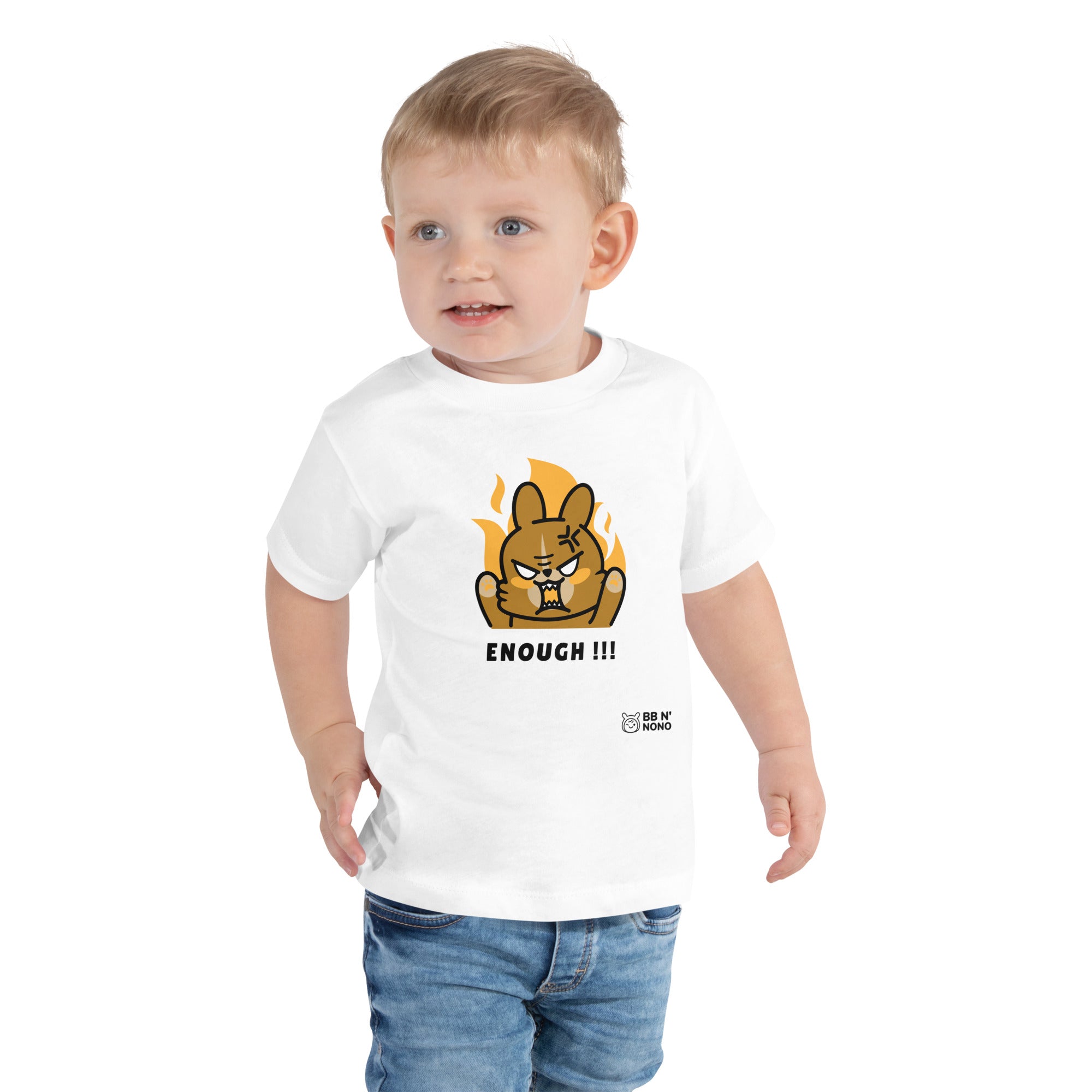 Enough!! - Toddler Short Sleeve Tee