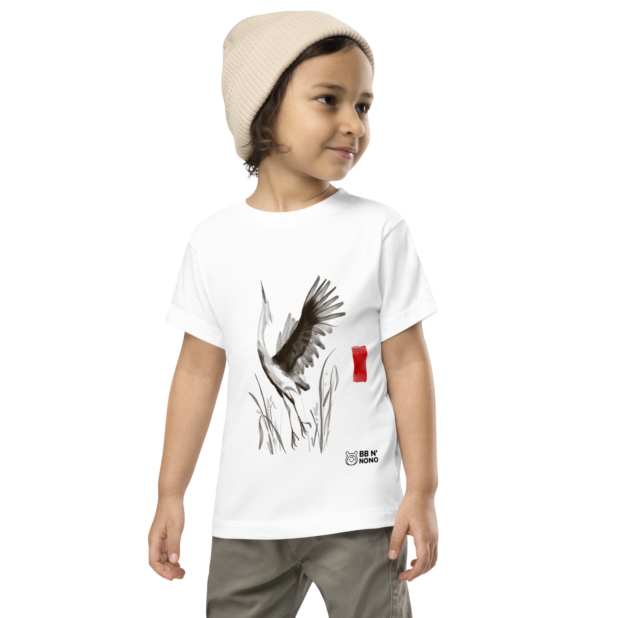 Sumi-e style - Toddler Short Sleeve Tee