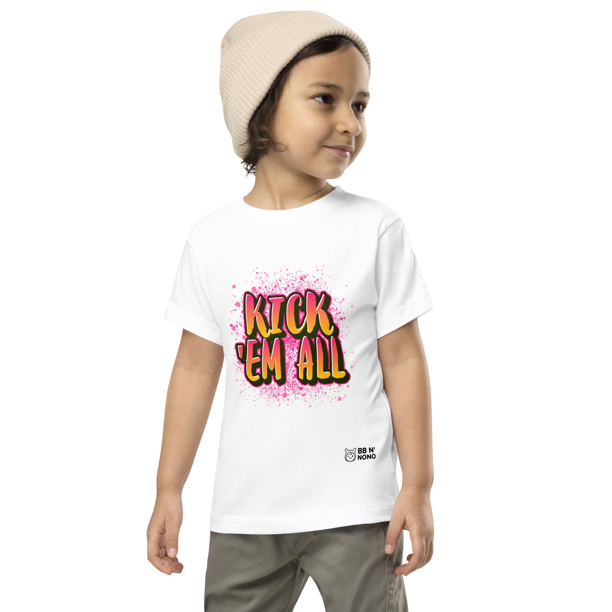 Kick'em all - Toddler Short Sleeve Tee