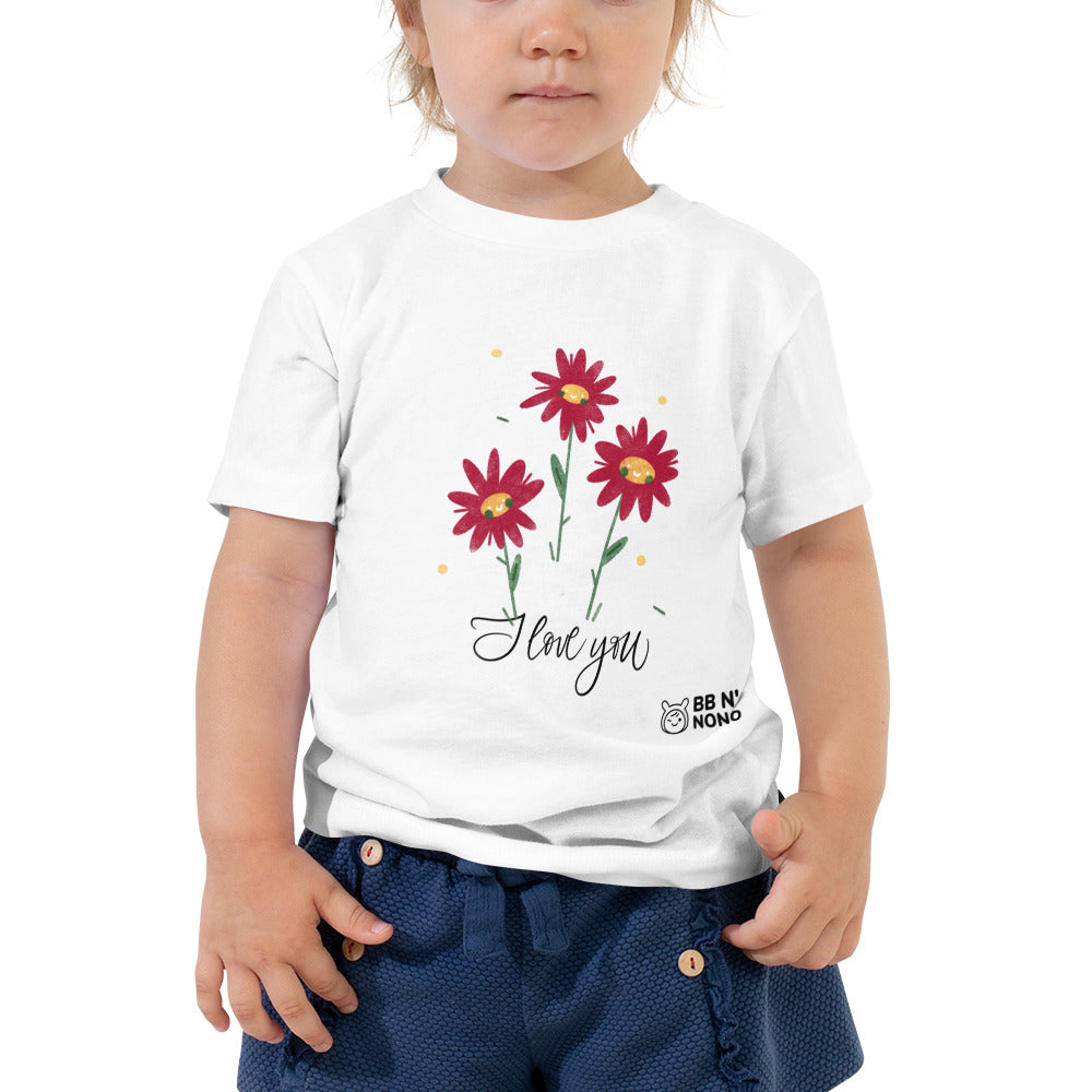 I love You - Toddler Short Sleeve Tee